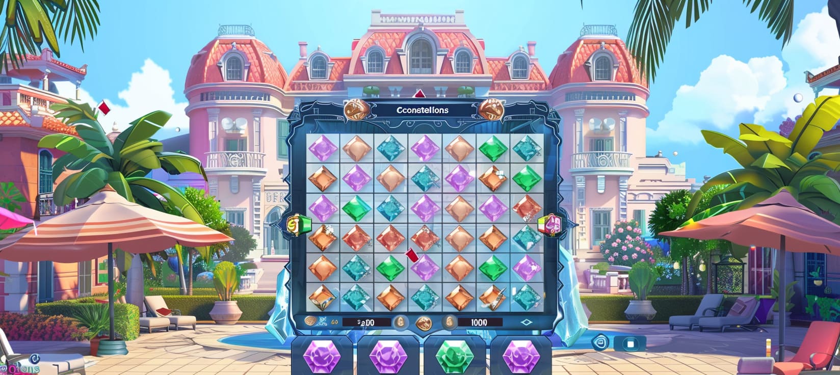 bsb888 Constellations slot game cassino online com pedras preciosas